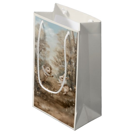 Freunde - Geschenktasche Kleine Geschenktüte (Vorderseite Schrägansicht)