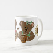 Freunde große Teddybär-Kaffeetasse Kaffeetasse (VorderseiteRechts)