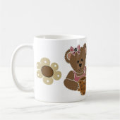 Freunde große Teddybär-Kaffeetasse Kaffeetasse (Links)