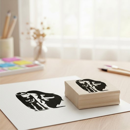 Freunde Gummistempel
