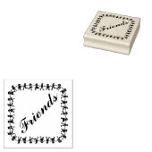 Freunde Gummistempel (Stempel)