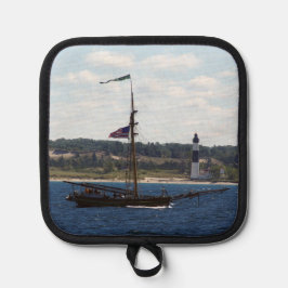 Freunde Guten Willen Großer Leuchtturm Besitzer Topflappen