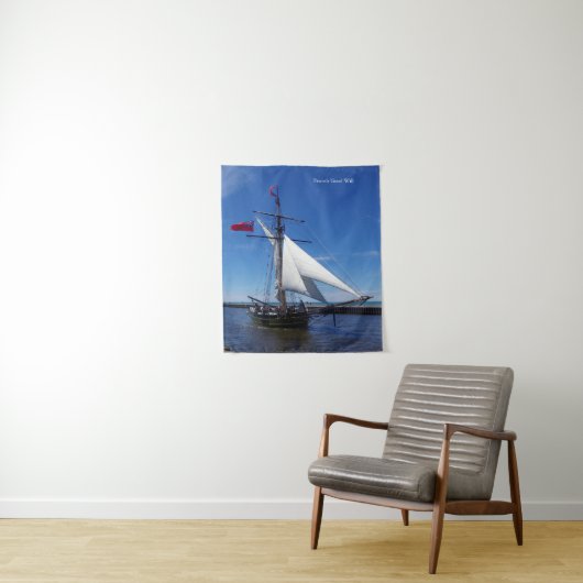 Freunde Gutes Testspiel Wandteppich (Beispiel)