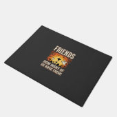 Freunde Halloween Geist Friedhof Design_1 Fußmatte (Schrägansicht)