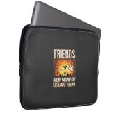 Freunde Halloween Geist Friedhof Design_1 Laptopschutzhülle (Vorne Rechts)