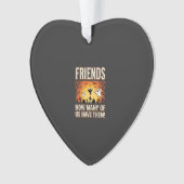 Freunde Halloween Geist Friedhof Design_1 Ornament (Vorderseite)