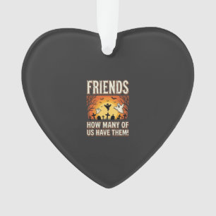 Freunde Halloween Geist Friedhof Design_1 Ornament