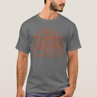 Freunde Ich würde lieber Typography-Familie schaue T-Shirt