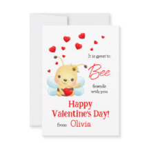 Freunde im Klassenzimmer Valentine's Day Card