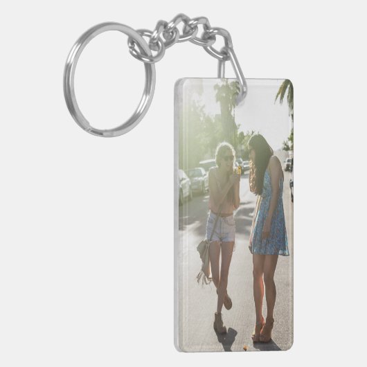 Freunde im Sun-Schlüsselanhänger Schlüsselanhänger (Vorderseite links)