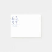 Freunde immer in Ihrem Herzangebot Post-it Klebezettel (Vorderseite)