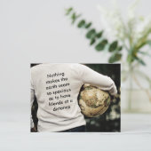 Freunde in der Ferne Postkarte (Stehend Vorderseite)