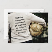 Freunde in der Ferne Postkarte (Vorne/Hinten)