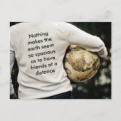 Freunde in der Ferne Postkarte (Vorderseite)