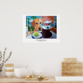 Freunde in der Snowglobe Poster (Küche)