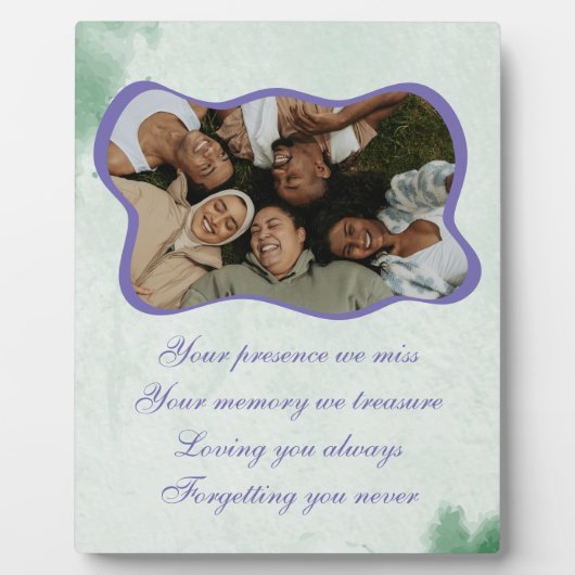 Freunde in der Tabletop-Plakette 8x10 Easel Fotoplatte (Vorderseite)