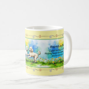 Freunde in der Tasse Haiku Poodle