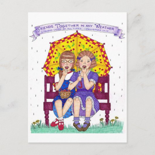 Freunde - Inspiration Postkarte (Vorderseite)