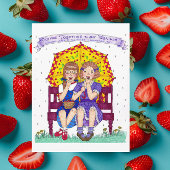 Freunde - Inspiration Postkarte