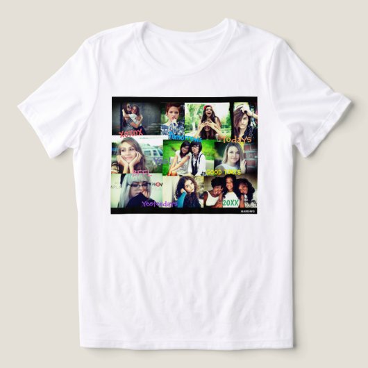 Freunde Inspirierten Foto T - Shirt HAMbWG (Design Vorderseite)
