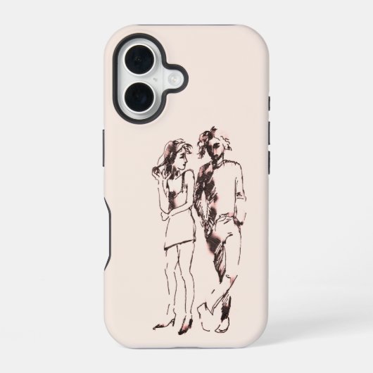 Freunde iPhone 16 Hülle (Rückseite)