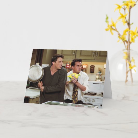 FREUNDE™| Joey & Chandler Scanner Karte (Gelbe Blume)