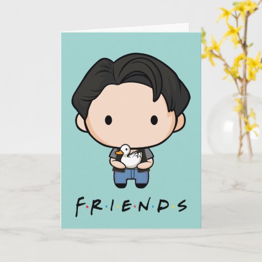 FREUNDE™| Joey Chibi Karte (Gelbe Blume)