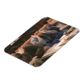 FREUNDE™| Joey, Ross und Chandler auf dem Sofa Magnet (Linke Seite)