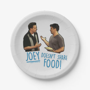 FREUNDE™  Joey teilt Essen nicht! Pappteller