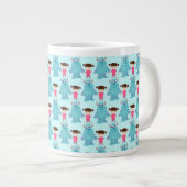 Freunde Jumbo-Tasse (Vorderseite Rechts)