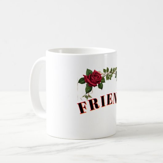 Freunde Kaffeetasse (Vorderseite Links)
