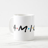 Freunde Kaffeetasse (Vorderseite Links)