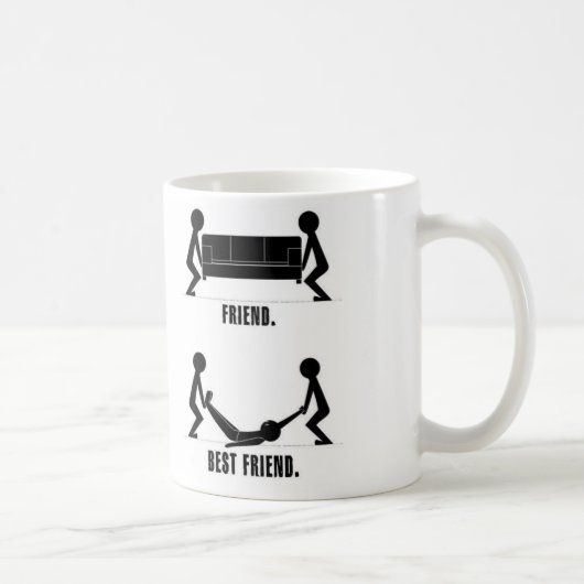 Freunde! Kaffeetasse (Rechts)