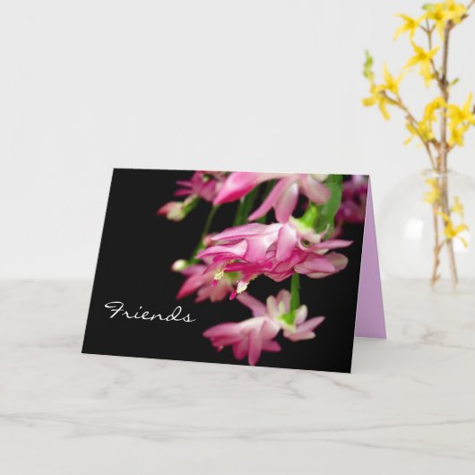 Freunde Karte (Gelbe Blume)