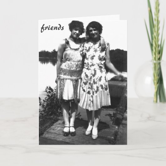 Freunde Karte (Vorderseite)