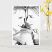 Freunde Karte (Gelbe Blume)