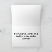 Freunde Karte (Innenseite)