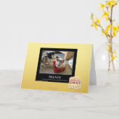 Freunde Karte (Gelbe Blume)