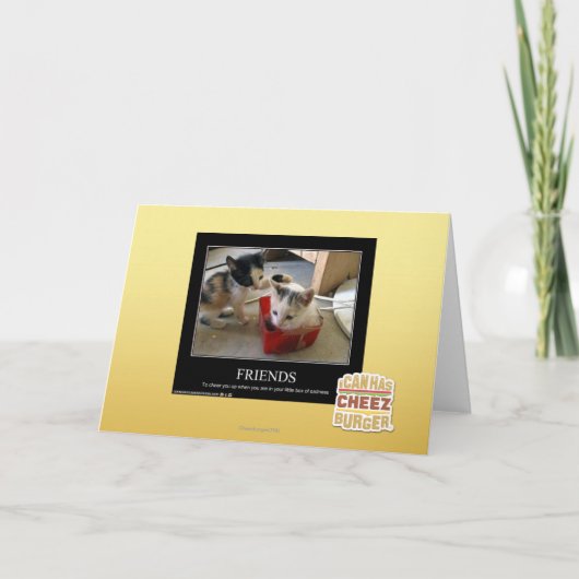 Freunde Karte (Vorderseite)