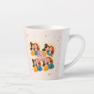Freunde Keepake Collage hinzufügen Ihr Foto Milchtasse