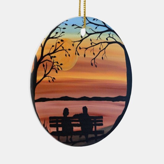 Freunde Keramikornament (Rechts)