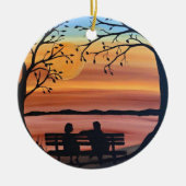 Freunde Keramikornament (Vorne)