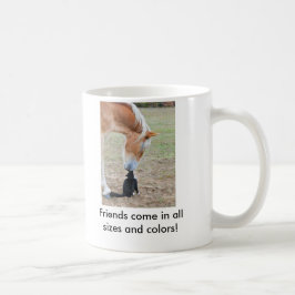 Freunde kommen in alle Größen und in Farben! Kaffeetasse