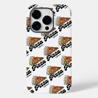 Freunde kommen und gehen, aber Pizza ist für immer Case-Mate iPhone 14 Pro Hülle