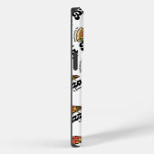 Freunde kommen und gehen, aber Pizza ist für immer Case-Mate iPhone Hülle (Rückseite / Rechts)