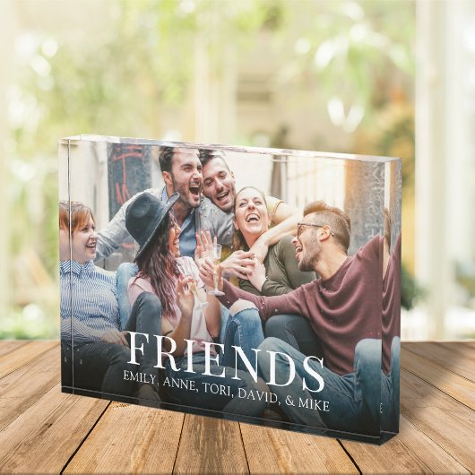 Freunde Kostenvoranschlag Custom Foto Minimalistis