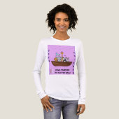Freunde Langarm T-Shirt Tri-Blend Shirt (Vorderseite voll)