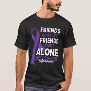 Freunde Lass Freunde kämpfen links und Craniofaci T-Shirt