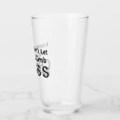 Freunde Lass Freunde nicht Climb Choss Glas (Links)