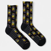 Freunde Lass Freunde nicht weniger Taco Socken (Rechts)